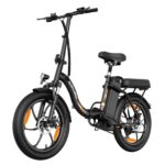 CHEEVALRY WITAMBIKE C16 E-Bike Klapprad 20 Zoll 250W 48V 16Ah Akku 100km Fatbike Schwarz