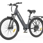 E-Bike 27,5 Zoll City Trekkingrad 250W 36V 15Ah Akku 100km Reichweite 7-Gang Scheibenbremsen Herren Damen