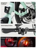ENGWE P20 Klapprad E-Bike 36V 9.6Ah 100km Reichweite APP Faltbares Ebike 18.5kg Ultraleicht – Bild 7