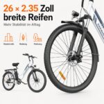 E-Bike Herren 26 Zoll 250W 36V 20AH 100-120km Reichweite 7-Gang Elektrofahrrad 25km/h – Bild 5