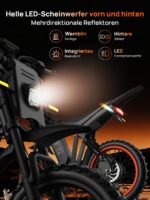 Tietie E5 14" Elektrofahrrad Dirtbike 48V 20Ah 80km Vollfederung E-Mountainbike Herren Damen – Bild 5