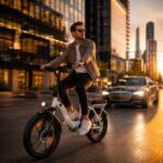 CHEEVALRY WITAMBIKE C16 Klapprad E-Bike 20 Zoll 250W 48V 16Ah 100km Reichweite Weiß – Bild 7