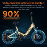 ENGWE L20 3.0 Pro E-Bike 48V 15Ah 160km Reichweite Mittelmotor 100Nm App Tiefeinsteiger – Bild 5